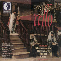 [중고] V.A. / The Cantorial Voice Of The Cello (첼로로 듣는 아름다운 노래 모음/mecd5008)