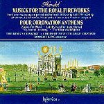 [중고] Robert King, King&#039;s Consort / Handel : The Four Coronation Anthems, Musick For The Royal Fireworks (수입/cda66350)