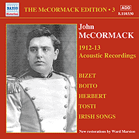 John McCormack / McCormack Edtion, Vol.3 - The Acoustic Recordings (수입/미개봉/8110330)