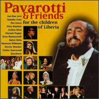 Pavarotti &amp; Friends / For The Children Of Liberia (미개봉/dd5192)