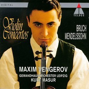 [중고] Maxim Vengerov, Kurt Masur / Bruch &amp; Mendelssohn : Violin Concertos (수입/4509908752)