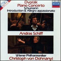 [중고] Christoph von Dohnanyi, Andras Schiff / Dvorak: Piano Concerto ; Schumann: Introduction and Allegro Appassionato (dd1997)
