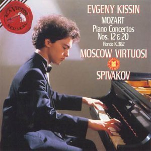 [중고] Evgeny Kissin, Vladimir Spivakov / Mozart : Piano Concertos No.12 K.414, No.20 K.466 (수입/09026604002)