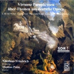 [중고] Nikolaus Friedrich,Thomas Palm / 클라리넷으로 연주한 오페라 (Opera Plays For Clarinet) (수입/BR100124)