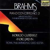 [중고] Horacio Gutierrez,Andre Previn / 브람스 : 피아노 협주곡 2번 (Brahms : Piano Concerto No.2 Op.83)(수입/CD80197)