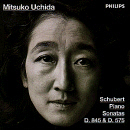 [중고] Mitsuko Uchida / Schubert : Piano Sonata No.16 D.845, No.9 D.575 (수입/4625962)