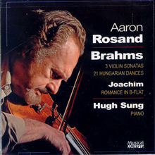 [중고] Aaron Rosand / Brahms : 3 Violin Sonatas, 21 Hungarian Dances (2CD/수입/mc121)