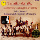 [중고] Erich Kunzel / Tchaikovsky 1812, Beethoven Wellington&#039;s Victory, Liszt Battle of Huns (수입/cd80640)
