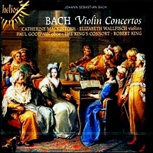 [중고] Robert King, Catherine Mackintosh, Paul Goodwin, Elizabeth Wallfisch, The King&#039;s Consort / Bach : Violin Concerto, Concerto In C Minor For Violin And Oboe (수입/cdh55347)