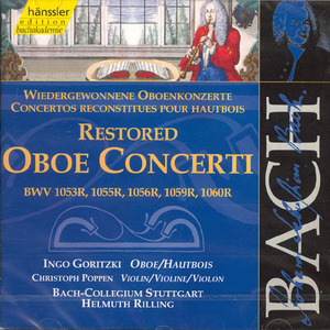 [중고] Helmuth Rilling / Bach : Restored Oboe Concerti (수입/131)
