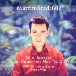[중고] Martin Stadtfeld, Bruno Weil / Mozart : Piano Concertos No.20, No.24 (수입/82876722982)