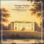 [중고] Johannes Goritzki / Onslow : Symphonies No.2 &amp; 4 (수입/cpo9997382)