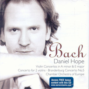 [중고] Daniel Hope / Bach : Violin Concerto (수입/2564625452)
