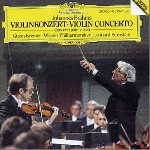 [중고] Gidon Kremer, Leonard Bernstein / Brahms : Violin Concerto Op.77 (수입/4100292)