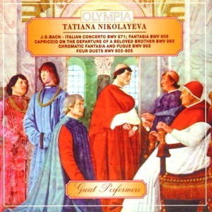 [중고] Tatiana Nikolayeva / Bach : Italian Concerto in F major, BWV 971 (수입/501052)