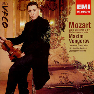 [중고] Maxim Vengerov / 모차르트: 바이올린 협주곡 2&amp;4번 (ekcd0876)