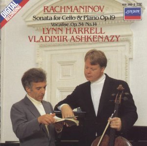 [중고] Vladimir Ashkenazy, Lynn Harrell / Rachmaninov : Sonata for Cello &amp; Piano, Op. 19, Vocalise, Op. 34, 14, etc. (수입/4143402)