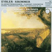 [중고] V.A. / Krommer, Eybler : Clarinet Concertos Op.36 Hummel : Introduction Theme And Variations Op.102 (수입/tudor782)