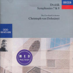 [중고] Christoph Von Dohnanyi / Dvorak : Symphony No.7, No.8 (dd1966)