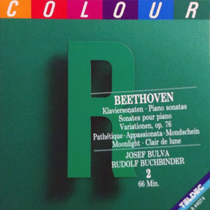[중고] Josef Bulva, Rudolf Buchbinder / Beethoven : Klaviersonaten, Variationen D-dur (수입/844074)
