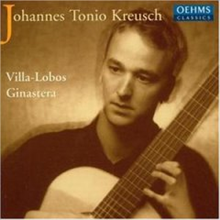 [중고] Johannes Tonio Kreusch / Villa-Lobos : 12 Etudes For Guitar, Ginastera : Sonata For Guitar Op.47 (수입/oc241)
