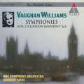 [중고] Andrew Davis / Vaughan Williams : Symphonies Nos.2 &#039;London&#039;, 8 (수입/4509908582)