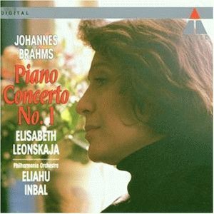 [중고] Elisabeth Leonskaja, Eliahu Inbal / Brahms : Piano Concerto No.1 In D Minor, Op.15 (수입/2292464592)