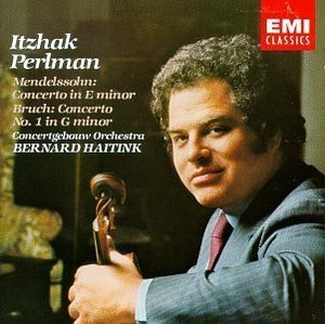 [중고] Itzhak Perlman, Bernard Haitink / Bruch, Mendelssohn : Violin Concertos (수입/cdc7470742)