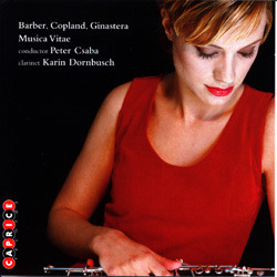 [중고] Peter Csaba / Copland : String Quartet, Clarinet Concerto, Barber : Adagio For Strings Op. 11 (수입/cap21591)