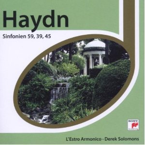 [중고] Derek Solomons / Haydn: Symphonies Nos.39, 45 &#039;Farewell&#039; &amp; 59 &#039;Fire Symphony&#039; (수입/82876887572)