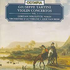 [중고] Gordan Nikolic / Giuseppe Tartini: Violin Concertos, Vol. 1 (수입/OCD475)