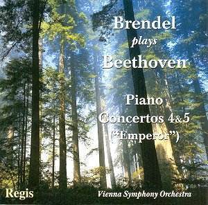 [중고] Alfred Brendel &amp; Vienna Symphony Orchestra / Brendel Plays Beethove : Piano Concerto No. 4 &amp; 5 (수입/RRC1047)