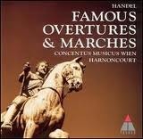 [중고] Nikolaus Harnoncourt / Handel: Famous Overtures &amp; Marches (수입/4509979882)