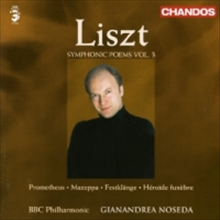 [중고] Gianandrea Noseda / Liszt : Symphonic Poems, Vol. 3 (수입/chan10417)
