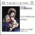 Vittorio Zanon / Carissimi : Mass For 3 Voices &amp; Liturgical Motets (수입/미개봉/8555075)