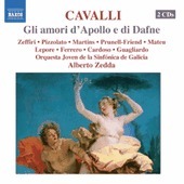 Alberto Zedda / Cavalli : Gli amori d&#039;Apollo e di Dafne (수입/2CD/미개봉/866018788)