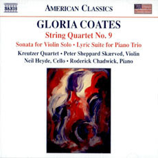 Roderick Chadwick / COATES : String Quartet No. 9 &amp; Solo Violin Sonata &amp; Lyric Suite (수입/미개봉/8559666)