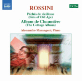 Alessandro Marangoni / Rossini : Piano Music, Vol.1 - Peches de vieillesse, Vols. 6, 9 (수입/2CD/미개봉/857059091)