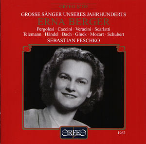 [중고] Erna Berger, Sebastian Peschko / Erna Berger Sings Lieder (수입/c556021b)