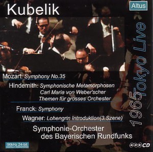 Kubelik / BRSOR11;Franck : Symphony etc. (1965 Tokyo Live/수입/미개봉/ALT009)