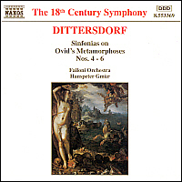 Hanspeter Gmur / Dittersdorf : Sinfonias Nos.4 -6 (수입/미개봉/8553369)