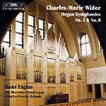 Hans Fagius / 비도르 : 오르간 교향곡 2, 8번 Widor : Organ Symphony No.2 &amp; 8 (수입/미개봉/biscd1007)