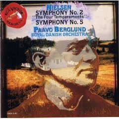 [중고] Paavo Berglund / Carl August Nielsen : Symphonies 2 &amp; 5 (수입/rd87884)