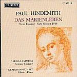 Paul Hindemith, Gerda Lammers / 힌데미트 : 가곡 마리아의 일생 Hindemith : Das Marienleben (1948 버전/미개봉/c57610)