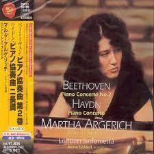 [중고] Martha Argerich, London Sinfonietta, Nona Liddell/ Beethoven &amp; Haydn (수입/bvcc35109)