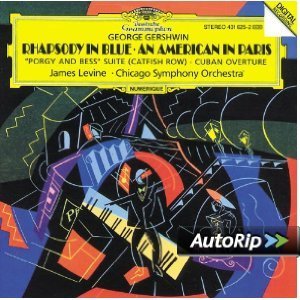 [중고] James Levine, Chicago Symphony Orchestra / Gershwin: Rhapsody in Blue , An American in Paris (수입/4316252)