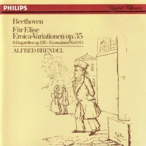 [중고] Alfred Brendel / L.V. Beethoven Fur Elise, Eroica Variations (수입/4122272)
