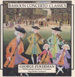 [중고] George Zukerman / 모차르트, 슈타미츠, 베버: 바순 협주곡 Mozart, Weber, Stamitz: Bassoon Concertos (수입/mc100)