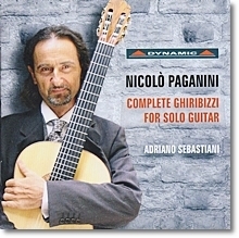 [중고] Adriano Sebastiani / Paganini : Compelte Chiribizzi for Solo Guitar M.S. 43 (수입/cds555)