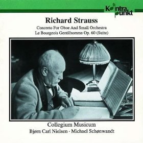 [중고] Collegium Musicum, Bjorn Carl Nielsen, Michael Schonwandt / Strauss: Oboe Concerto, Le Bourgeois Gentilhomme (수입/32039)